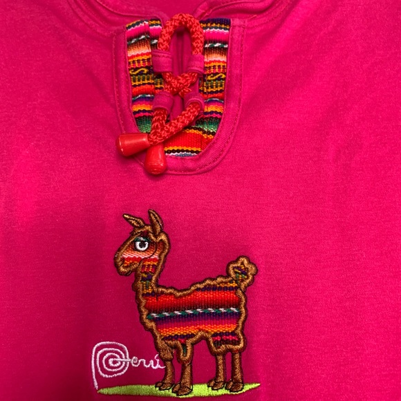 2 Short Sleeves Girls T-shirt Bundle Traditional From Peru. Brand new. Size 6. - Picture 5 of 6